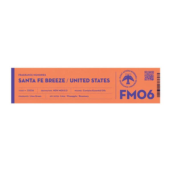 Fragrance Memories - Santa Fe Breeze - FM06 - Japansk Røgelse