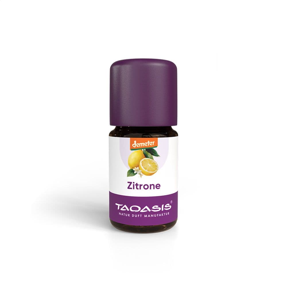 Æterisk olie - Citronolie - TAOASIS - 5 ml - Bio/Demeter