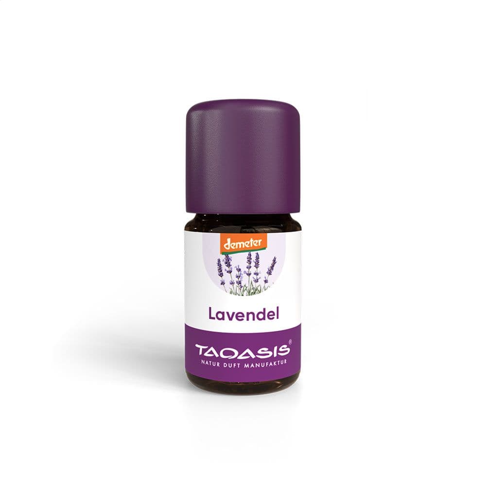 Æterisk olie - Lavendelolie fin - TAOASIS - 5 ml - Bio/Demeter