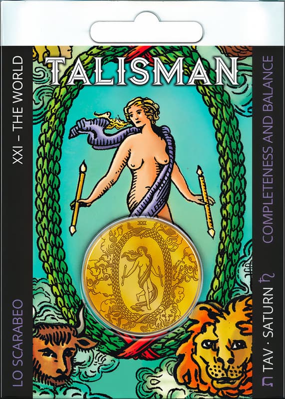 Tarot Talisman - XXI. The World - Verden
