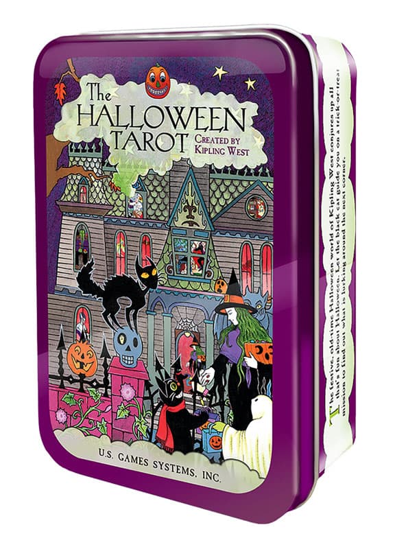 Halloween Tarot in Tin