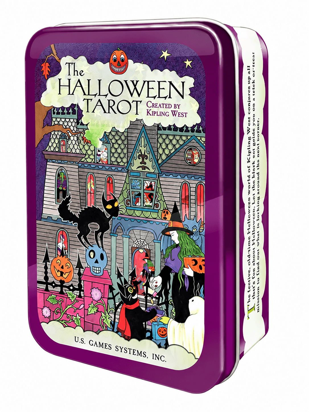 Halloween Tarot in Tin