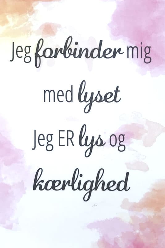 Jeg Kan - Bekræftelses kort