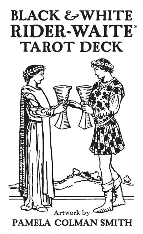 Black & White Rider Waite Tarot