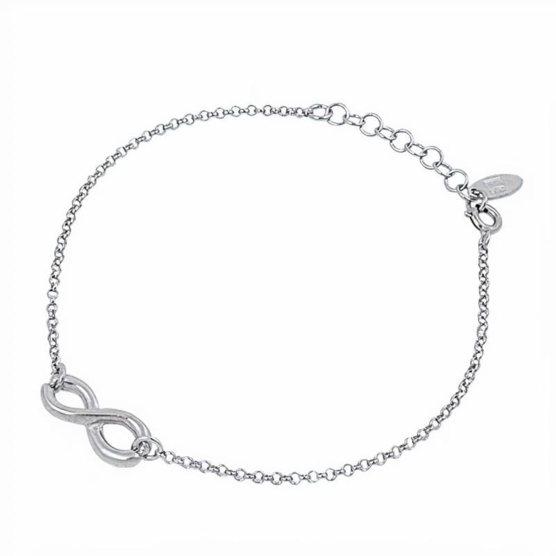 Armbånd med Uendelighedstegnet - justerbar