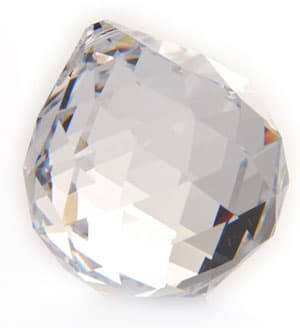 Prisme kugle 30mm - 3 stk - Krystal