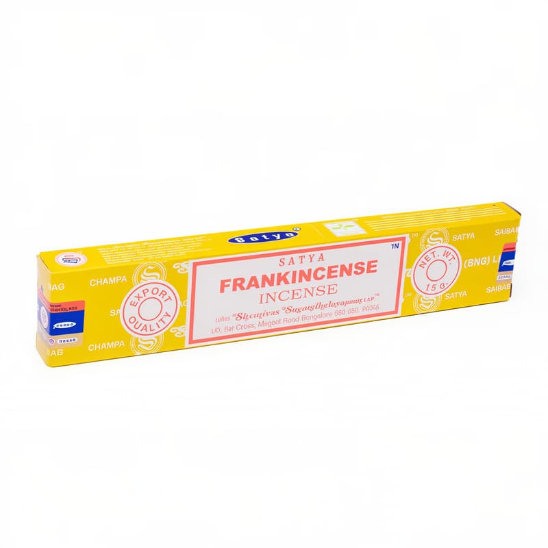 Satya Frankincense røgelse - 5 gram - Røgelsespinde