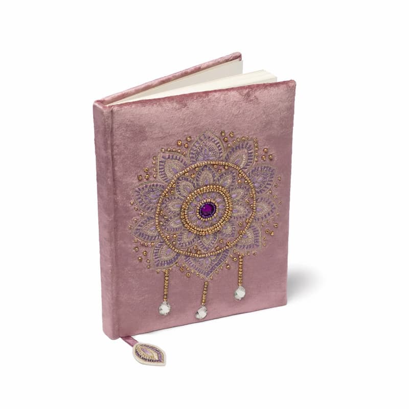 Notesbog i fløjl - Mandala