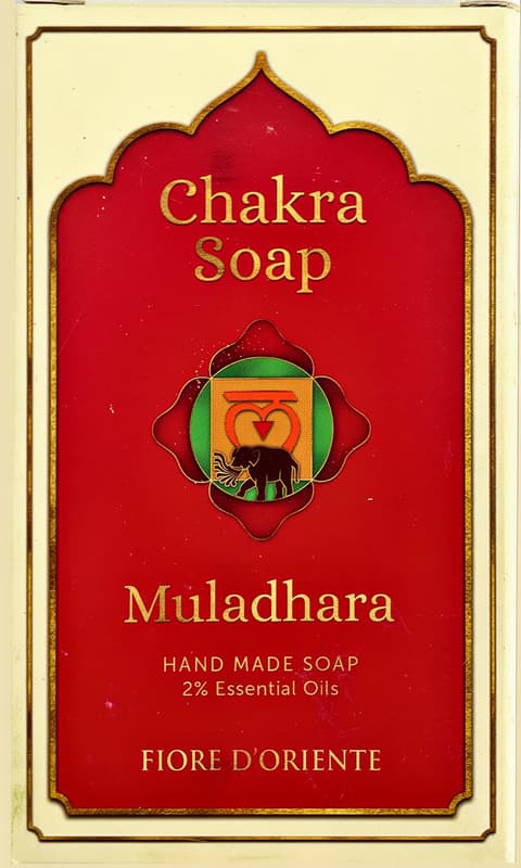 Chakra sæbe - 1 Chakra - Muladhara Rodchakraet