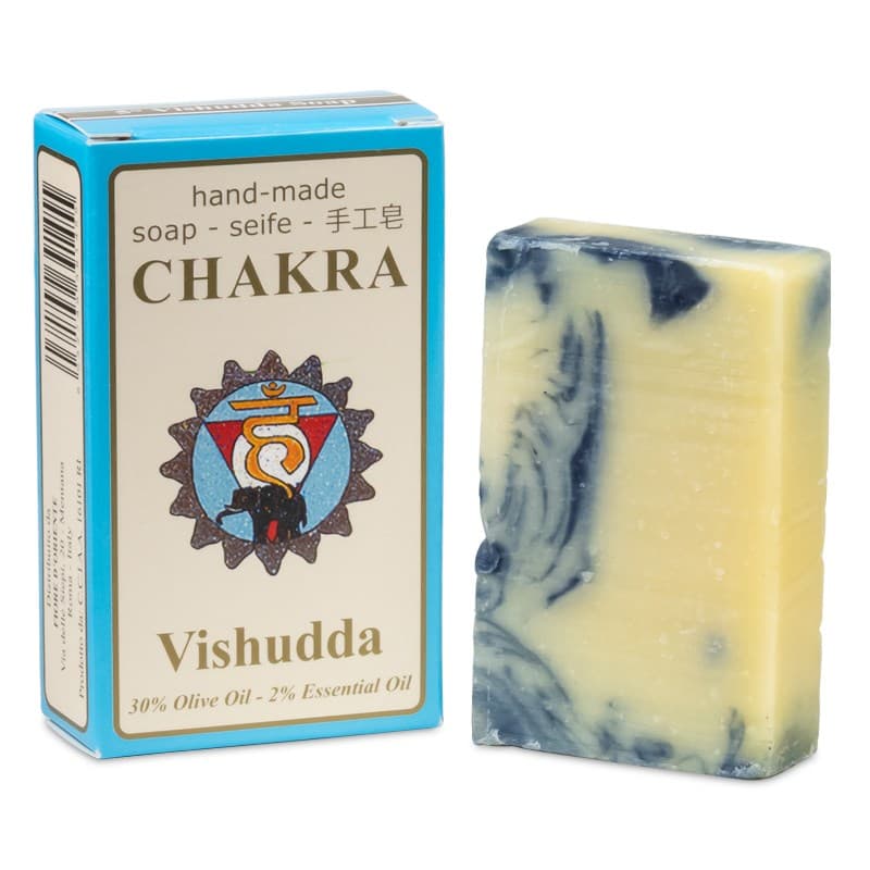 Chakra sæbe - 5 Chakra - Vishuddaishudda - Halschakraet