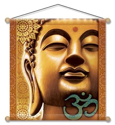Meditations Banner med Buddha