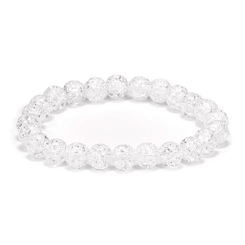Armbånd Iris bjergkrystal - 8mm