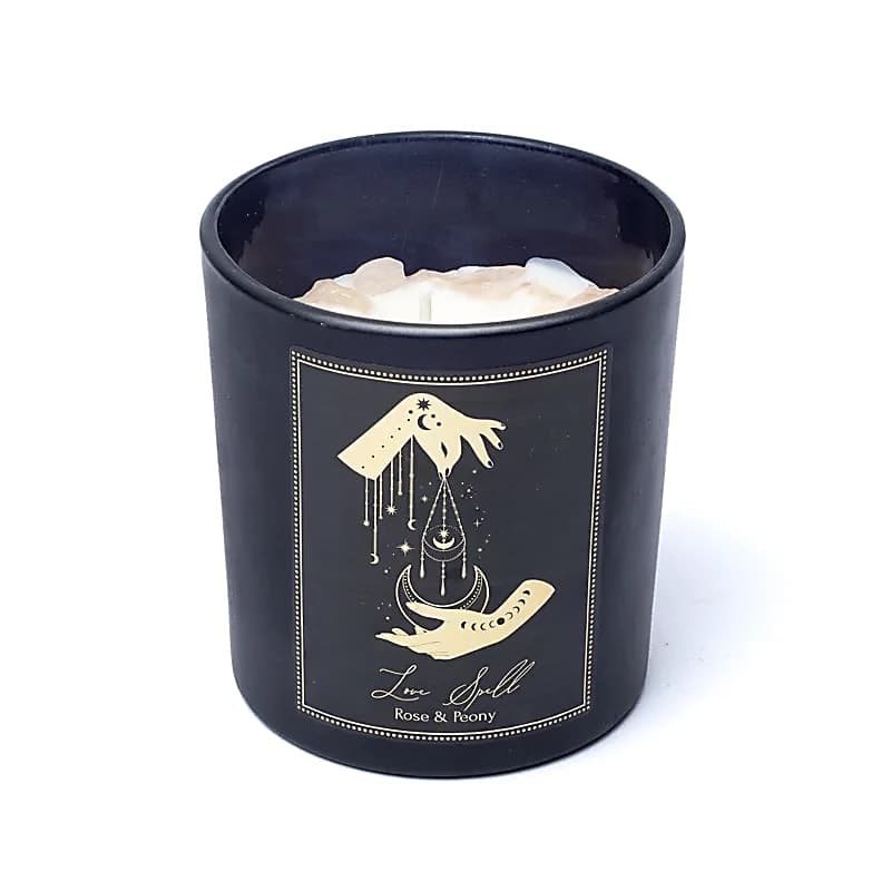 Manifestations lys - Love Spell - Rose og Pæonduft