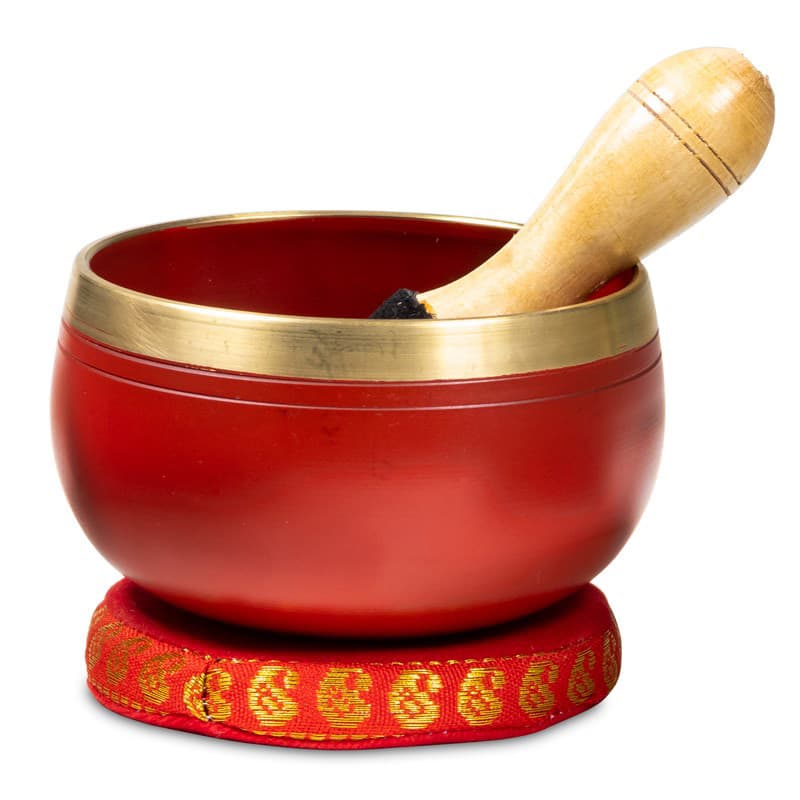 Chakra syngeskål - 1 Chakra Muladhara Rodchakraet