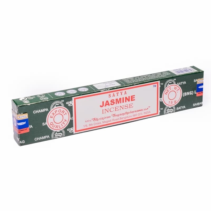 Satya Jasmine røgelse - Røgelsespinde - 15 gram