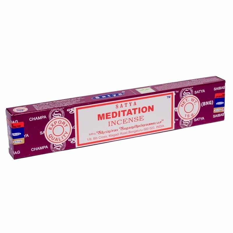 Satya Meditation røgelse - Røgelsespinde - 15 gram