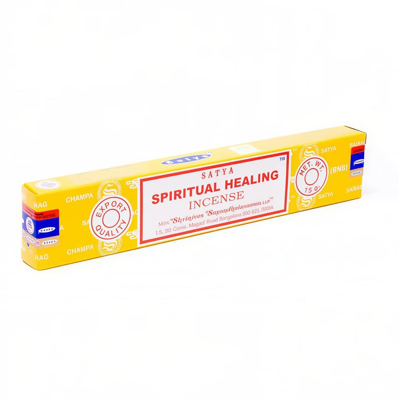 Satya Spiritual Healing røgelse - 15 gram - Røgelsespinde