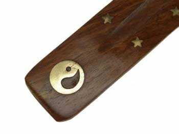 Røgelsesholder med Yin Yang symbol - 25cm