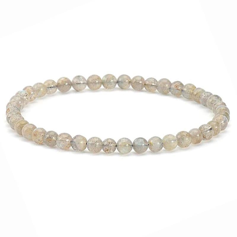 Armbånd Labradorit - 4mm