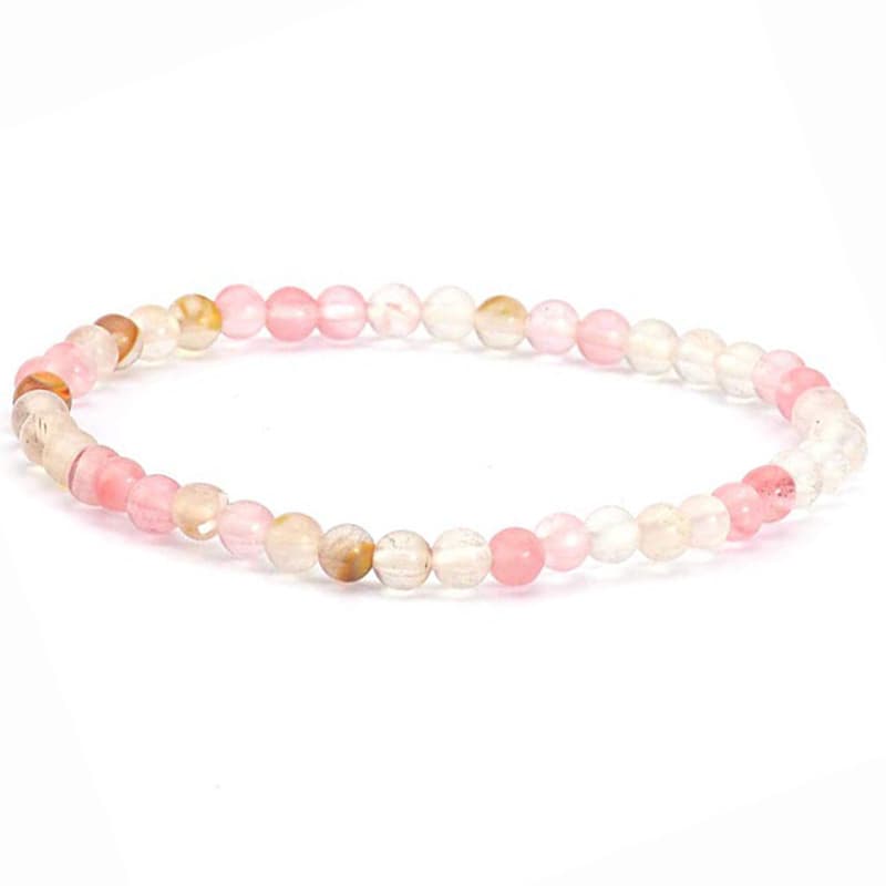 Armbånd Turmalin vandmelon - 4mm