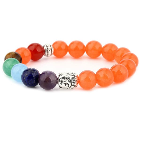 Chakra Buddha armbånd - Lykkearmbånd