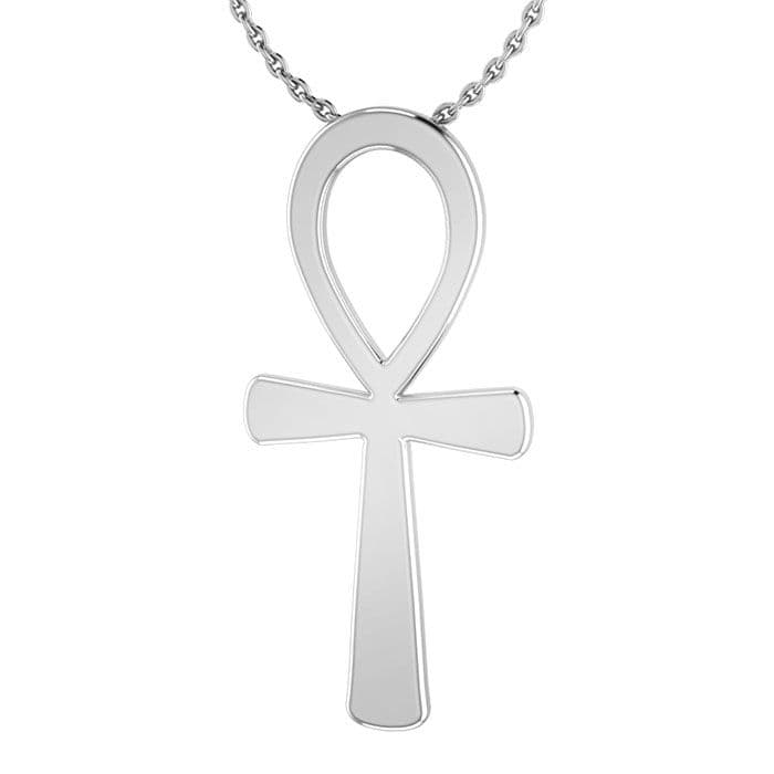 Ankh kors - 47mm - u/kæde