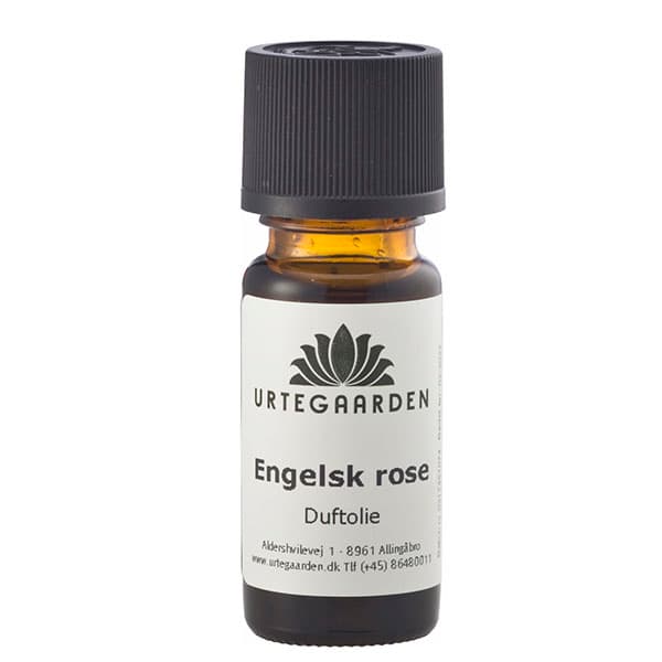 Duftolie - Engelsk rose duftolie - Urtegaarden - 10ml