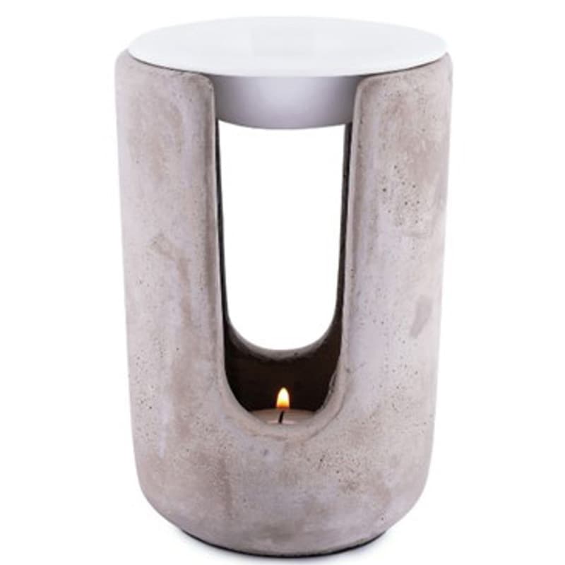 Duftlampe beton grå - 15cm