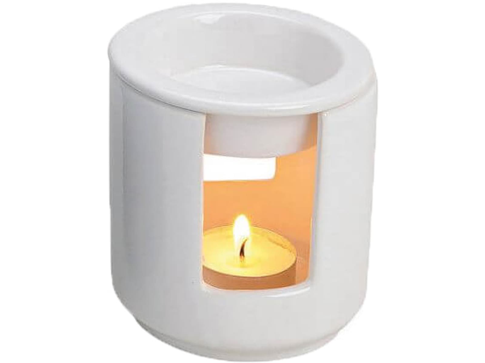 Duftlampe lille hvid - 9cm