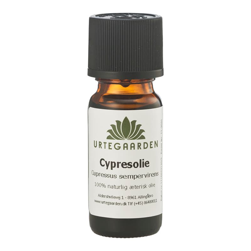Duft olie - Cypresolie - Urtegaarden - 10ml