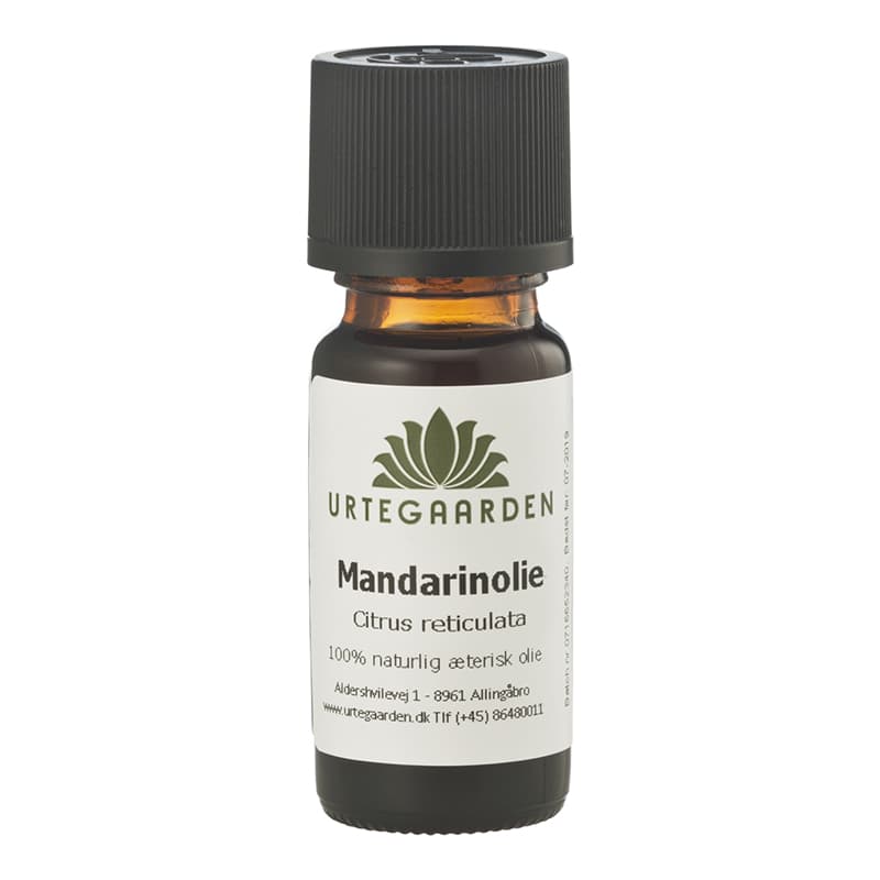 Æterisk olie - Mandarinolie - Urtegaarden - 10ml - Æteriske olier